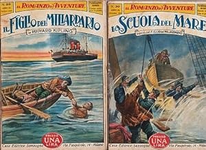 Il figlio del miliardario (&) La scuola del mare. (2 vols. Italian translation of Captains Courag...