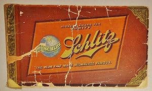Where Schlitz the Beer That Made Milwaukee Famous is Brewed; Souvenir, Schlitz Brewing Company, M...