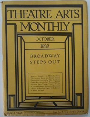 Theatre Arts Monthly. October, 1932