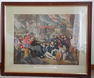 DEATH OF LORD VISCOUNT NELSON, K.B. AT THE BATTLE OF TRAFALGAR