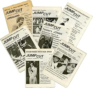 Collection of 8 early issues of Jump Cut: A Review of Contemporary Cinema (Original periodicals)