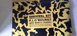 Survival Kit - Prepublication publicity pack for P.J. O'Rourke's Give War A Chance