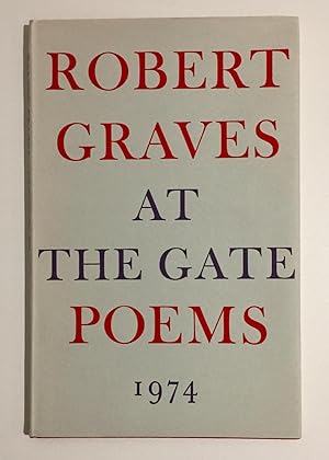 At the Gate, Poems - SIGNED by author