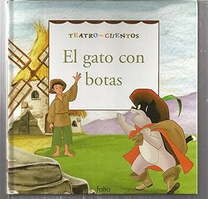 EL GATO CON BOTAS colecc TEATRO CUENTOS (cuento + guión obra de teatro en 1 volúmen)