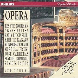 Opera : Jessye Norman, Agnes Baltsa, Katia Ricciarelli, Kiri te Kanawa, Montserrat Caballé, Mirel...
