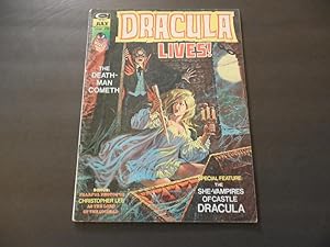Dracula Lives! #7 Jul 1974 Bronze Age Black White Marvel Mag
