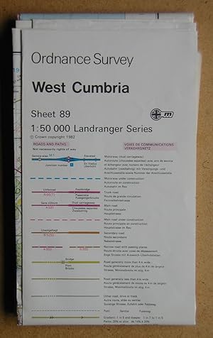 West Cumbria. Landranger Sheet 89.