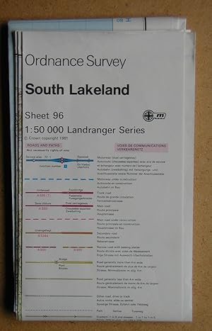 South Lakeland. Landranger Sheet 96.
