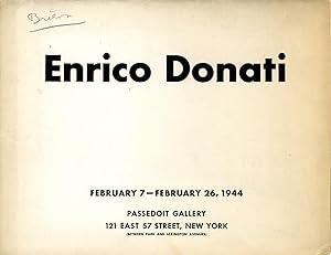 Enrico Donati: February 7 - February 26, 1944