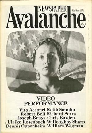 Avalanche newspaper, number 9, May-June 1974. Video Performance