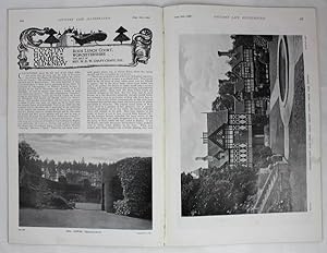 Original Issue of Country Life Magazine Dated September 16th 1899, with a Main Feature on Rous Le...