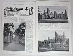 Original Issue of Country Life Magazine Dated December 23rd 1899, with a Main Feature on Minley M...