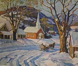 Winter in New England.