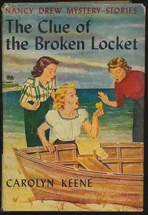 The Clue of the Broken Lock with Jacket. The Nancy Drew Mystery Stories