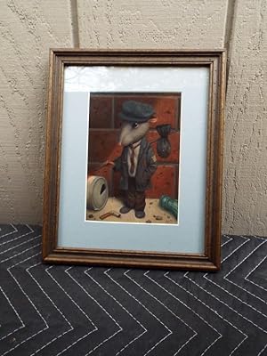 Marion Peck Framed Print: Bum Rat by Marion Peck