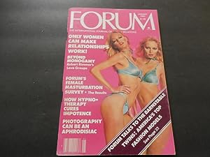 Penthouse Forum Jan 1980 Top Fashion Models, Female Masturbation