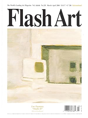Flash Art - Vol. XXXVII No. 235 - March April 2004