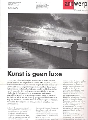 Antwerpen 93 Culturele Hoofdstad Van Europa - Infomagazine (2)