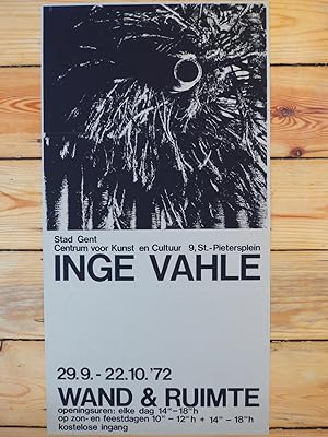 Inge Vahle : Wand & Ruimte (poster)