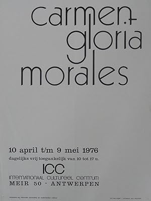 Carmen Gloria Morales (poster)