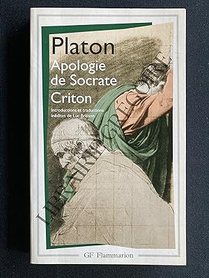 APOLOGIE DE SOCRATE-CRITON