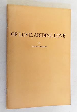 Of Love, Abiding Love [William Carlos Williams]