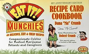 EAT IT! RECIPE CARD COOKBOOK (40th. Anniversary Edition) Signed & Numbered by Dana "Ma" Crumb