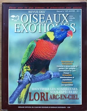 Revue des oiseaux exotiques - Numéro 359 de janvier 2011