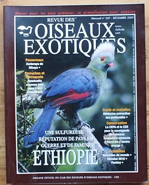Revue des oiseaux exotiques - Numéro 347 de décembre 2009