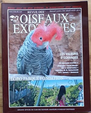 Revue des oiseaux exotiques - Numéro 354 de juillet-août 2010