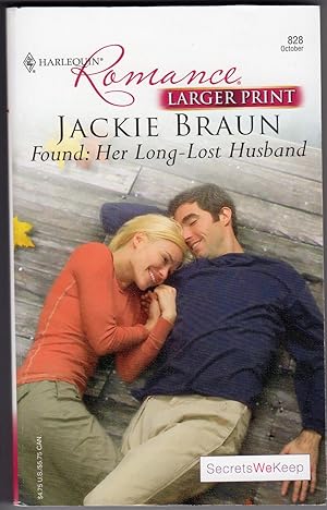 Found: Her Long-Lost Husband - SecretsWeKeep - (Larger Print)