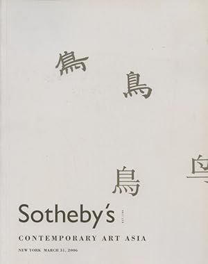 Sothebys March 2006 Contemporary Art Asia - China, Japan, Korea