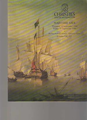 Christies 1988 Maritime Sale
