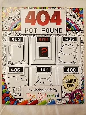 404 Not Found - A coloring book