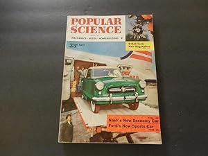 Popular Science Apr 1954 Nash Economy Car; Ford Sports Car