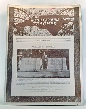 The North Carolina Teacher, Volume 1, Number 1 (September 1924)