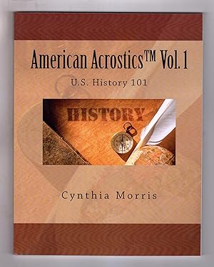 American Acrostics Volume 1 - U.S. History 101. First Edition, First Printing (stated)