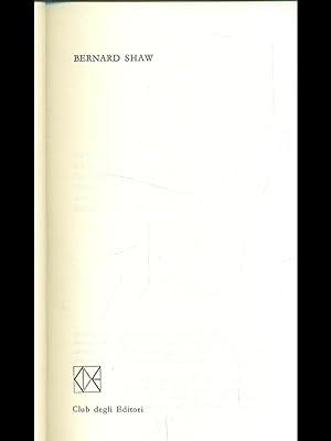 Premio Nobel 1925: Bernard Shaw