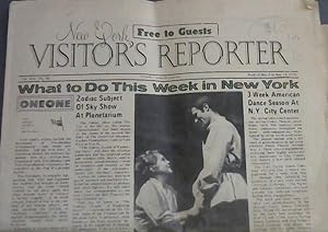 New York Visitor's Reporter - Vol XIX No 50 - May 8 to May 14, 1970