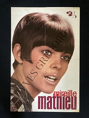 AFFICHE MIREILLE MATHIEU-BARCLAY-1966