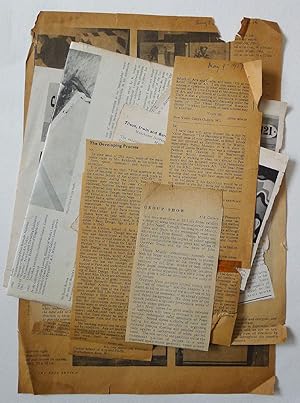 A collection of cuttings with texts by Bowen from 1958 to 1966.