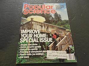 Popular Science Apr 1987, Engineering Tomorrows Airliners,New Decks