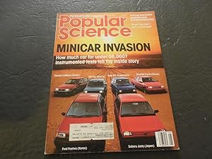 Popular Science May 1987, Minicar Invasion, Supercomputers
