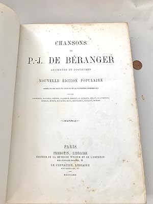 CHANSONS DE P.-J. DE BERANGER