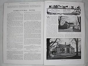 Original Issue of Country Life Magazine Dated April 4th 1925 with an article on Barn Wood, Worth ...