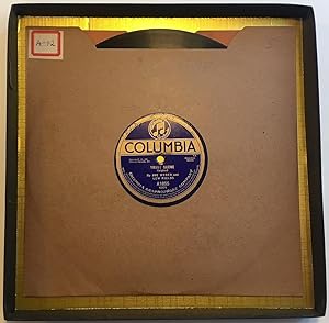 Signed 1915 Columbia Records phonograph disc