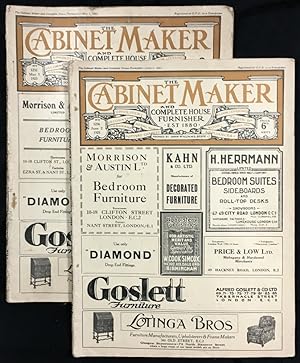 The Cabinet Maker and Complete House Furnisher. Periodical. Six 1923 issues: #1232 (May 5), #1233...
