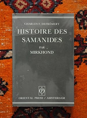 HISTOIRE DES SAMANIDES PAR MIRKHOND.