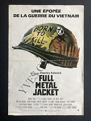 FULL METAL JACKET-FILM DE STANLEY KUBRICK-1987-AFFICHE PETIT FORMAT