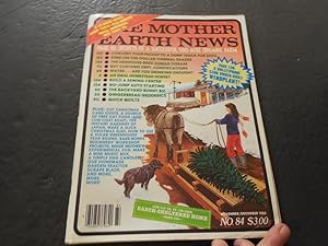 The Mother Earth News Nov / Dec 1983 #84, Organic Farming, Quick Quilts